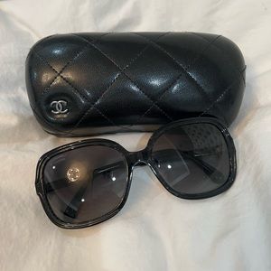 Chanel Sunglasses Black